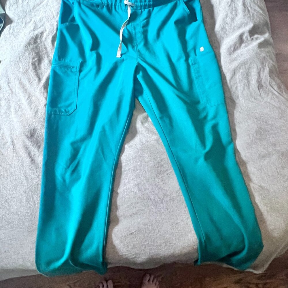 FIGS Kade Scrub Pants Hunter Green - XL Tall